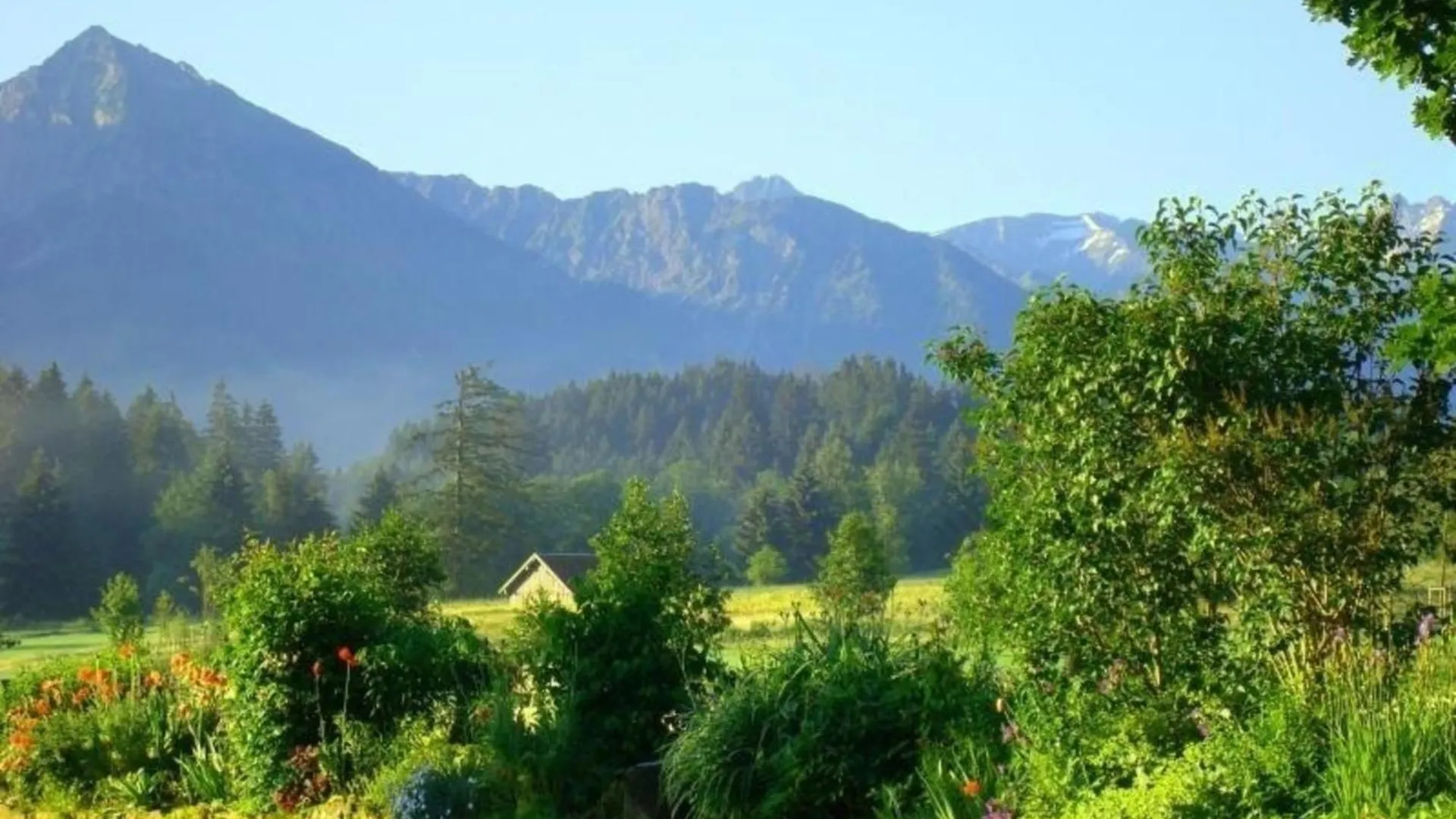 דירה אופטרשוואנג Panoramabergblickwohnung In Ruhiger Einzellage